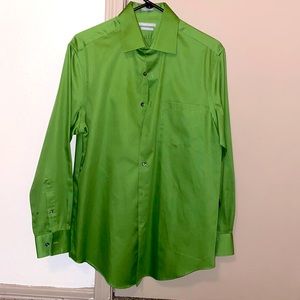 Van Heusen Lime green Button up